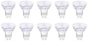 Sygonix LED f&eacute;nyforr&aacute;s GU10 2.4W meleg feh&eacute;r 10db/cs (SY-5239524)