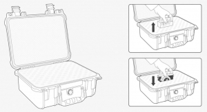 TOOLCRAFT habbet&eacute;tes koffer fekete (TO-7746852)
