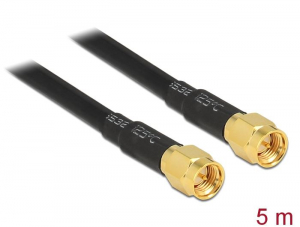 Delock SMA - SMA LMR195 antenna kábel 5m (88891)