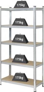 TOOLCRAFT raktári polc (TO-7863108)