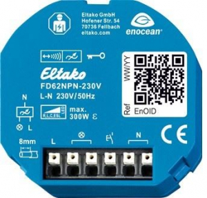Eltako FD62NPN-230V vezeték nélküli fényerőszabályzó (30100535)