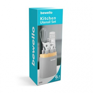 Bewello konyhai eszk&ouml;z szett tart&oacute;val (BW1005)