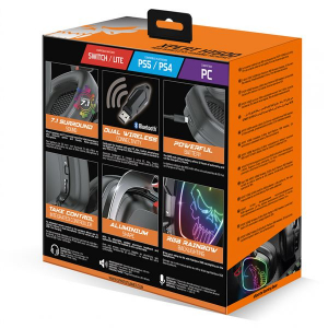 Spirit of Gamer XPERT-H1500 vezeték nélküli mikrofonos fejhallgató fekete (MIC-XH1500)
