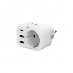 Hama konnektor USB csatlakozókkal (1x USB-C, 2x USB-A) (223342)