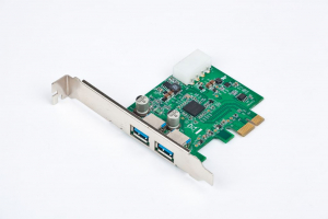 Gembird 2xUSB3.0 PCI-E bővítő kártya (UPC-30-2P)