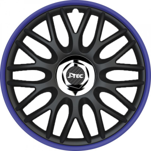 Jacky Auto 13"-os Orden dísztárcsa szett fekete-kék (4db) (JACKY13118)