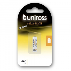 Uniross A27/27A 12V alkáli elem (U1A27)