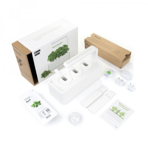 Click and Grow Smart Garden 3 3db bazsalikom kapszulával bézs (SGS7UNI)