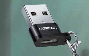 UGREEN USB-A 2.0 - USB-C adapter fekete (50568)