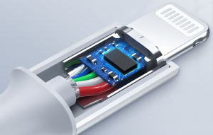UGREEN US171 USB-C - Lightning kábel, 3A 1.5m, fehér(60748)