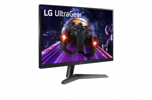 24" LG 24GN60R-B LCD monitor fekete