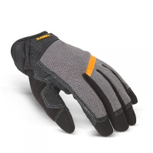 Handy munkav&eacute;delmi kesztyű "XL" - PVC bet&eacute;t, &eacute;rintők&eacute;pernyős ujjbegy (11142XL)