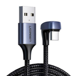 UGREEN USB-A - USB-C (U-alakban hajl&iacute;tott) k&aacute;bel 2m (70315)