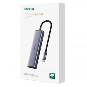 UGREEN USB-C notebook dokkoló szürke (90568)