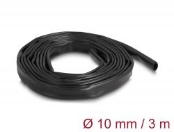 Delock PVC szigetelő borító cső 3mx10mm fekete (19009)