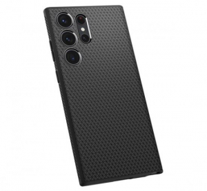 Spigen Liquid Air Samsung Galaxy S23 Ultra tok matt fekete (ACS05614)