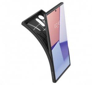 Spigen Liquid Air Samsung Galaxy S23 Ultra tok matt fekete (ACS05614)