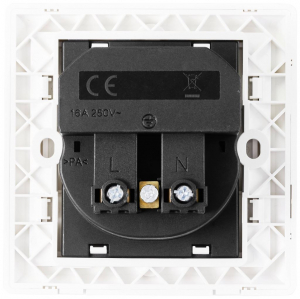 Sygonix SY-5238674 süllyesztett dugalj USB-C Power Delivery kimenettel