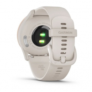 Garmin vívomove Trend okosóra Peach Gold-Ivory tokozással, szilikon szíjjal (010-02665-01)