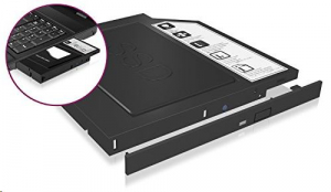 Raidsonic Icy Box beépíthető 2,5" HDD/SSD keret laptopba fekete 9,5mm  (IB-AC640)
