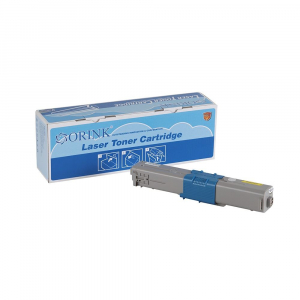 Orink utángyártott Oki C510/C530 toner sárga (OKOC510Y)