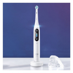 Braun Oral-B iO8 elektromos fogkefe White Alabaster (4210201363064)