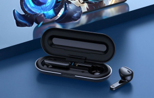BlitzWolf AirAux AA-UM15 TWS Bluetooth fülhallgató fekete