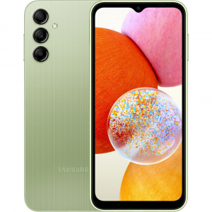 Samsung Galaxy A14 4G 4/128GB Dual-Sim mobiltelefon világoszöld (SM-A145RLGV)