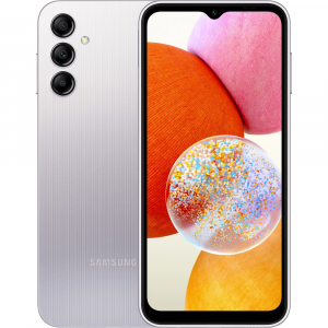 Samsung Galaxy A14 4G 4/128GB Dual-Sim mobiltelefon ezüst (SM-A145RZSV)