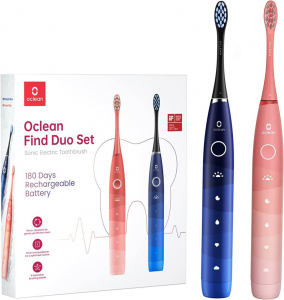 Oclean Find Duo Set elektromos fogkefe 2db (6970810552140)