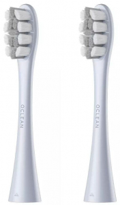 Oclean fogkefe fej Plaque Control ezüst színű 2db P1C9 (6970810552812)