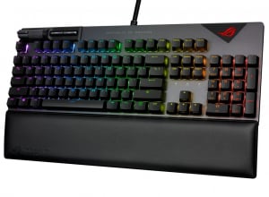 ASUS ROG Strix Flare II ROG NX Red mechanikus Gamer billentyűzet (90MP02D6-BKHA00)