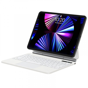Baseus Brilliance Pro Pad 10 10.9" tok billentyűzettel fehér (ARJK020002)