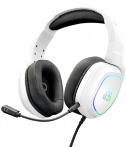 The G-Lab KORP RADIUM gaming headset fehér