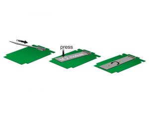 Delock 62544 2.5" konverter SATA 22 Pin > M.2 NGFF