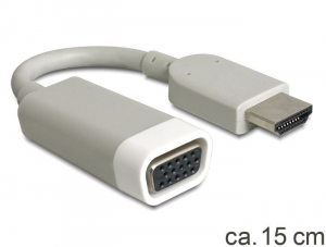 Delock 65469 HDMI-A male > VGA female adapter 15cm