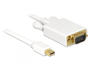 Delock 82639 mini Displayport > VGA 15 pin male 1m kábel