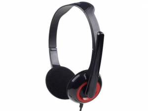Gembird MHS-002 sztereó headset+mikrofon fekete
