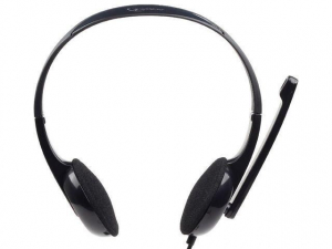 Gembird MHS-002 sztereó headset+mikrofon fekete