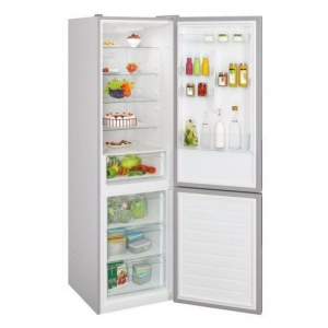 Candy CCE4T620ES alulfagyaszt&oacute;s hűtőszekr&eacute;ny ez&uuml;st