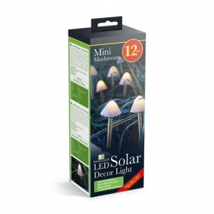 Garden of Eden napelemes kerti LED gombal&aacute;mpa szett (11243)