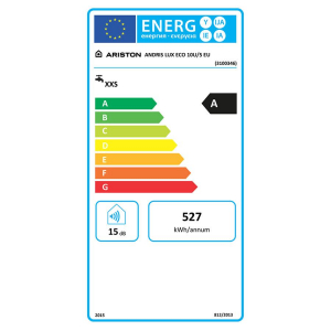 Ariston Andris LUX ECO 10U/5 EU elektromos forróvíztároló (3100346)