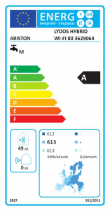 Ariston Lydos Hybrid Wi-Fi 80 elektromos v&iacute;zmeleg&iacute;tő (3629064)