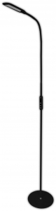 Avide Remo LED &aacute;ll&oacute;l&aacute;mpa 9W fekete (ABLFL-9W-REMO-B)