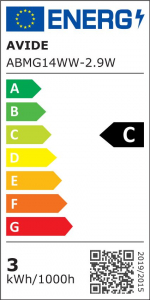 Avide LED Globe Mini G45 2.9W E14 WW (ABMG14WW-2.9W)