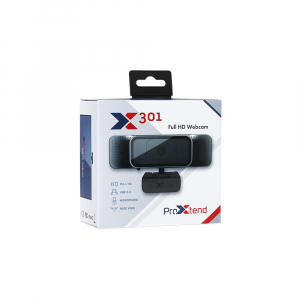 ProXtend X301 Full HD webkamera fekete (PX-CAM001)