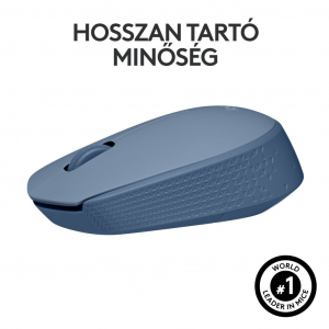 Logitech M171 vezeték nélküli USB egér kékesszürke (910-006866)