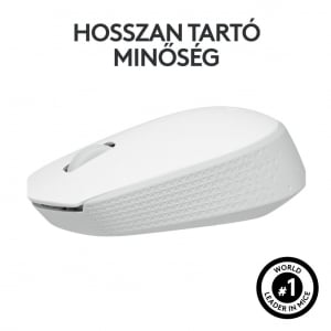Logitech M171 Vezeték nélküli USB egér - fehér (910-006867)