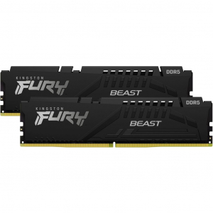 64GB 5600MHz DDR5 RAM Kingston Fury Beast CL36 (2x32GB) (KF556C36BBEK2-64)