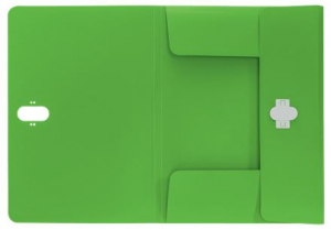 Leitz Recycle karbonsemleges z&aacute;rhat&oacute; 3-p&oacute;ly&aacute;s mappa z&ouml;ld (46220055)